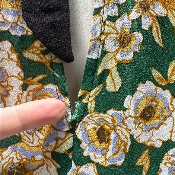 Free People Beat of My Heart Tunic Mini Dress Halter Sleeveless Floral Small - Picture 11 of 13